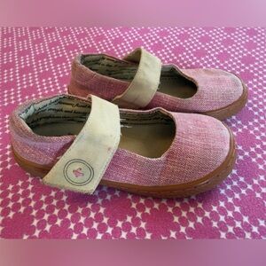 Pink and Tan Kids Shoes